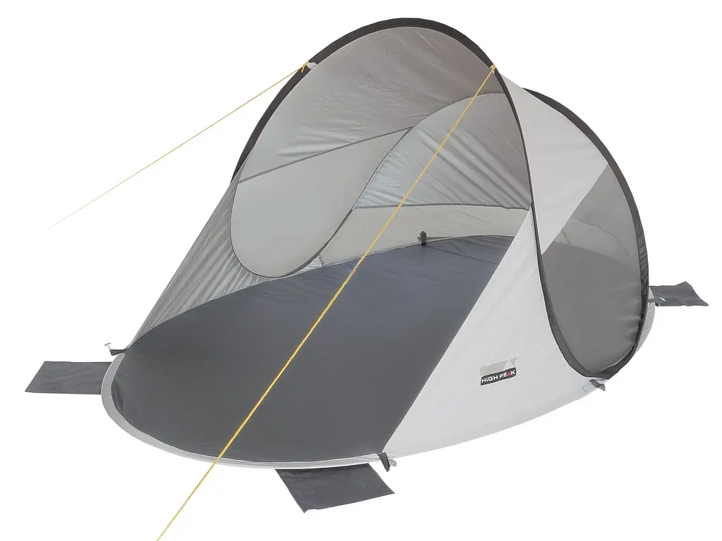 Намет пляжний High Peak Calobra 80 Aluminium/Dark Grey (10021)