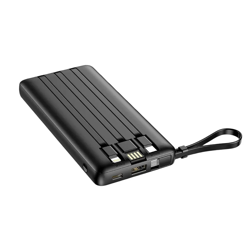 Універсальна мобільна батарея Veger W1116 10000mAh (W1116.чорний) - фото 3