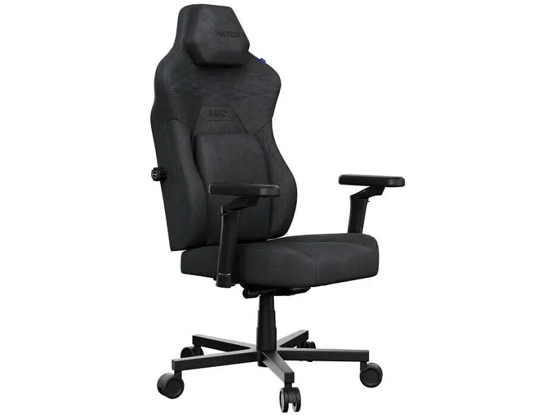 Комп'ютерне крісло для геймера Hator Arc 4 XXL Velour Black (HTC4440XXL) - фото 2