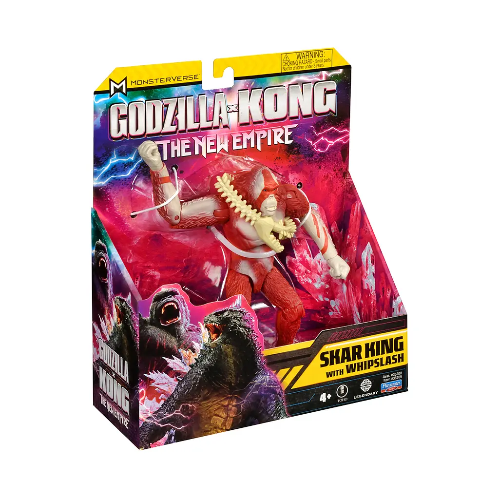 Ігрова фігурка Godzilla vs Kong Скар Кінг зі зброєю 15 см (35205) - фото 5