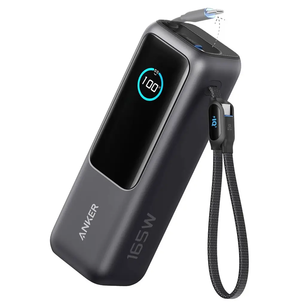 Універсальна мобільна батарея Anker Laptop 25000mAh 165W Космічний чорний (A1695H11)