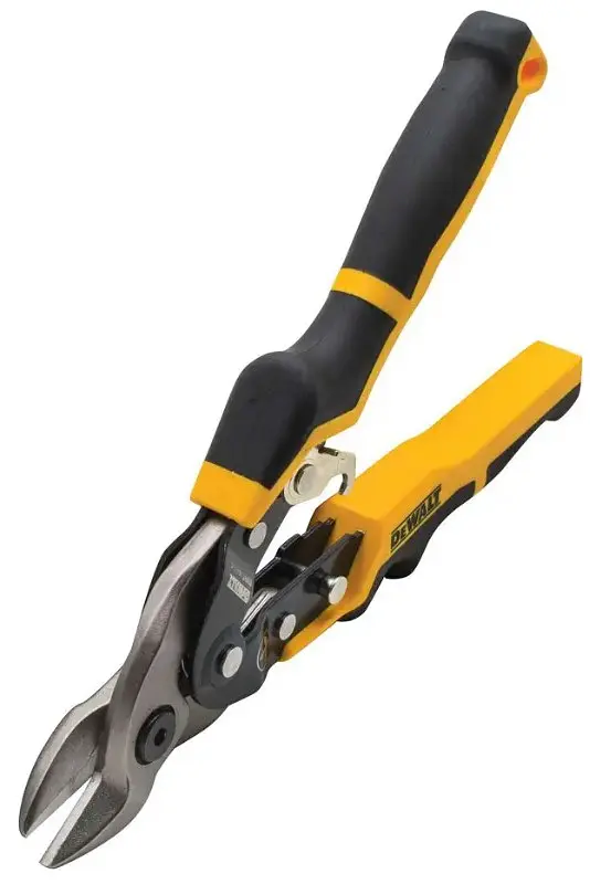Ножиці по металу DeWalt ERGO Aviation завдовжки 235 мм, прямі з короткими губками (DWHT14694-0) - фото 2