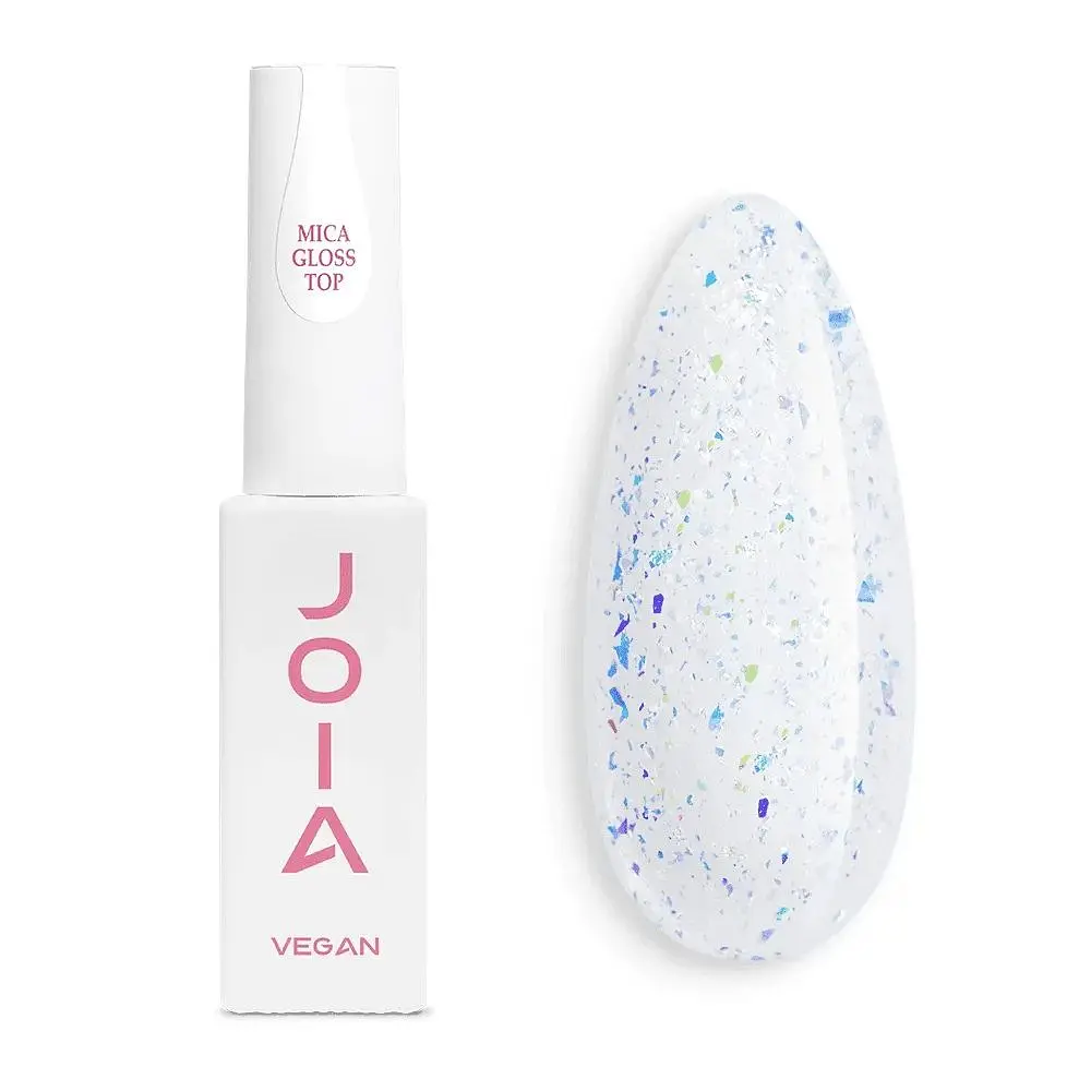 Топ глянцевий для гель-лаку MICA Gloss Top No Wipe JOIA vegan 8 мл