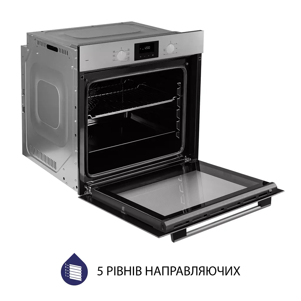 Духова шафа електрична Minola EOD 675 Dove Gray - фото 8