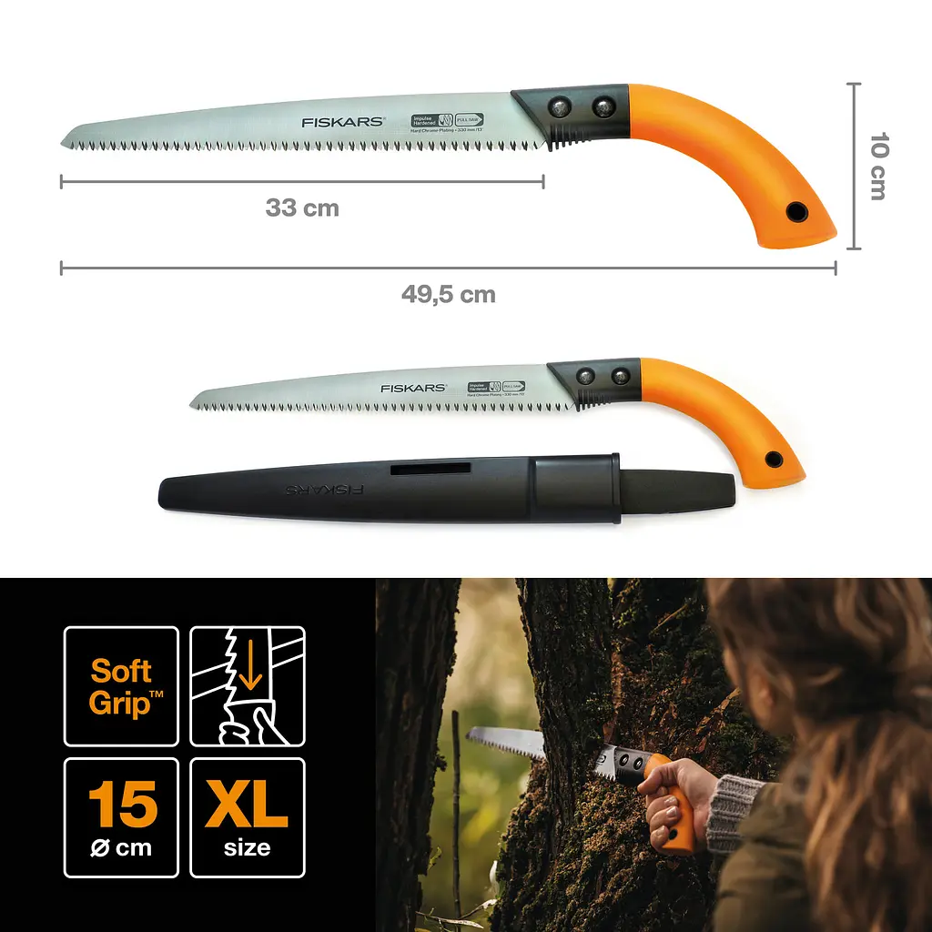Пила ручна Fiskars SW84 (1001620) - фото 2