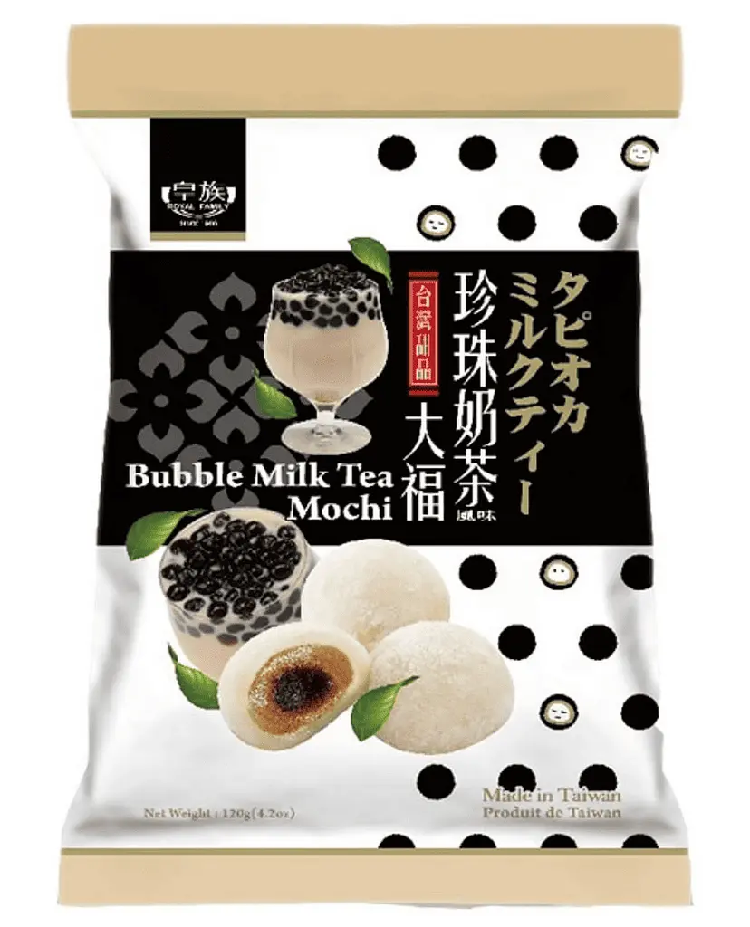 Моті Royal Family Bubble Milk Tea Mochi 120г