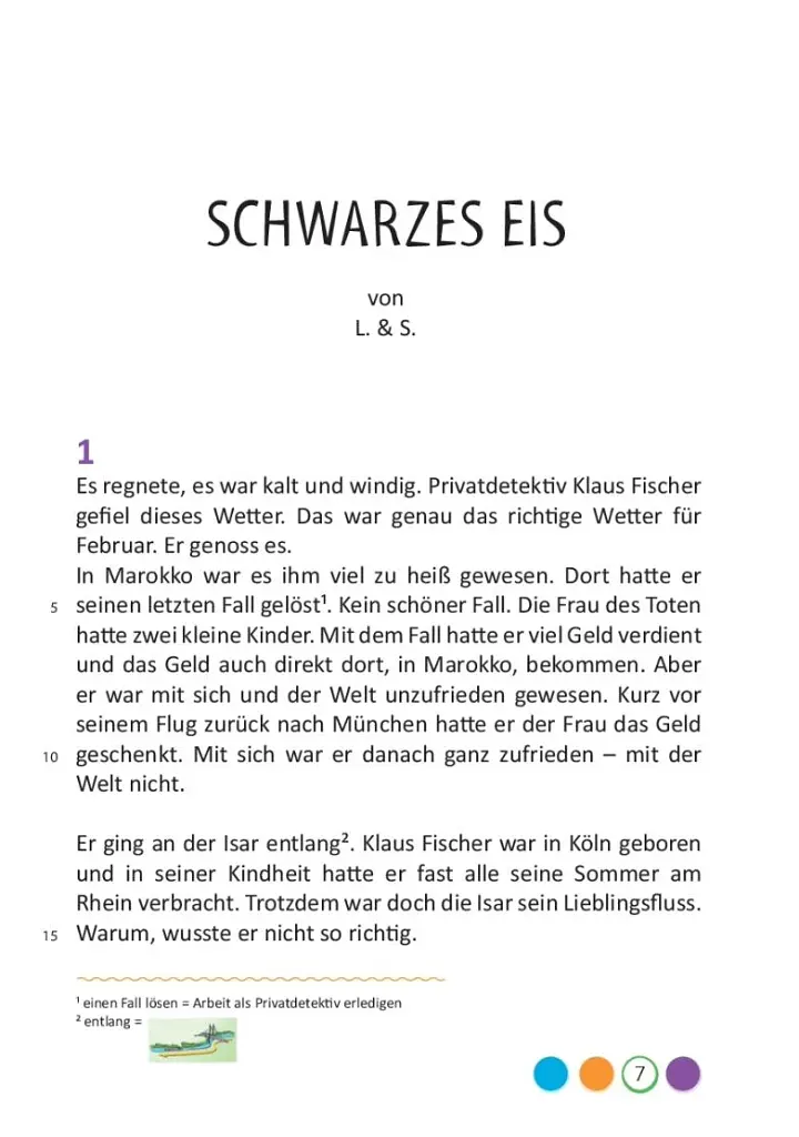 Beste Freunde B1 Leseheft: Schwarzes Eis - фото 5