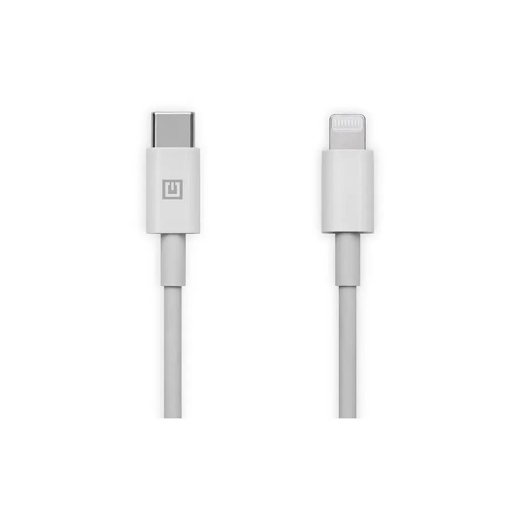 Дата кабель USB-C to Lightning 2.0m MFI TPE White REAL-EL (EL123500058) - фото 5