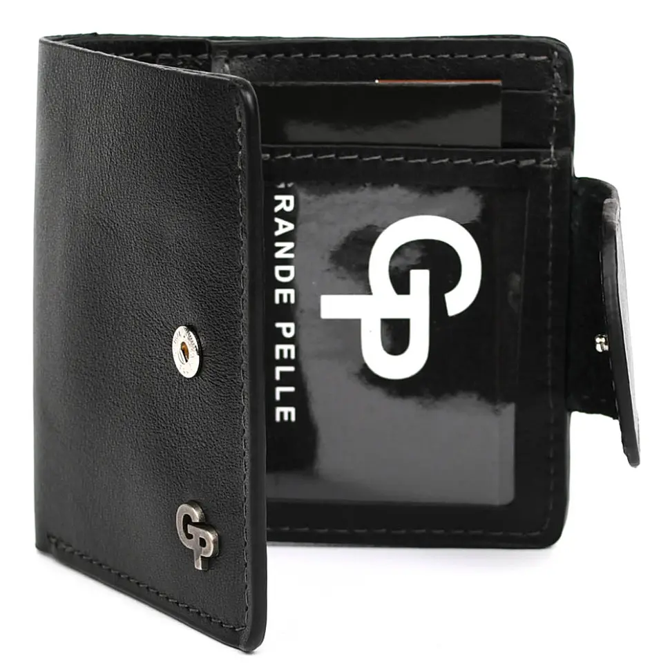 Портмоне з монетницею GRANDE PELLE 10х10х2 см acs0032107 - фото 5