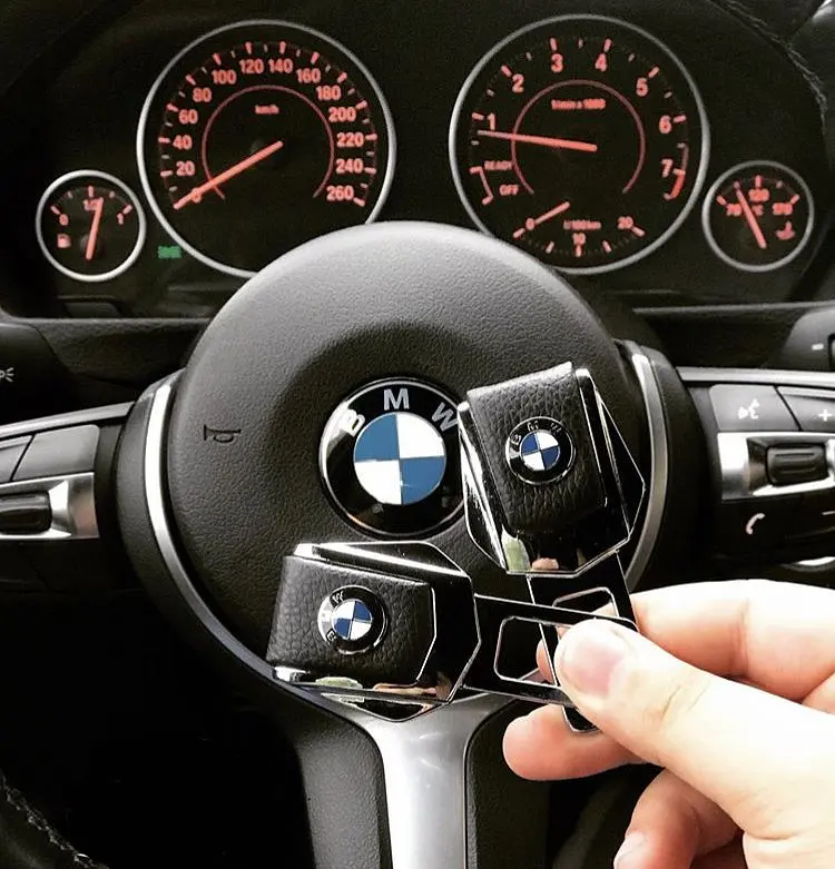 Подарунковий набір №1 для BMW із заглушками та брелоком з логотипом - фото 2