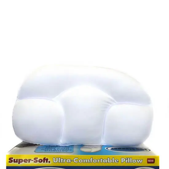 Анатомічна подушка для сну 50х30х12 см. Egg Sleeper білий - фото 4