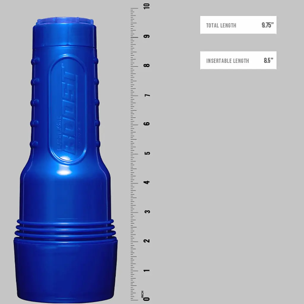 Мастурбатор-попка Fleshlight Boost Blast Female Light Medium Flesh, плаваючі кільця Turbo Tech - фото 6