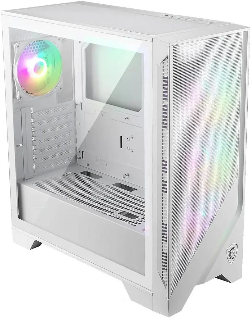 Корпус MSI MAG FORGE 320R AIRFLOW, білий, без БП, Mid Tower, для ATX/Micro-ATX/Mini-ITX, 2xUSB 3.2, макс. CPU - 160 мм/VGA -