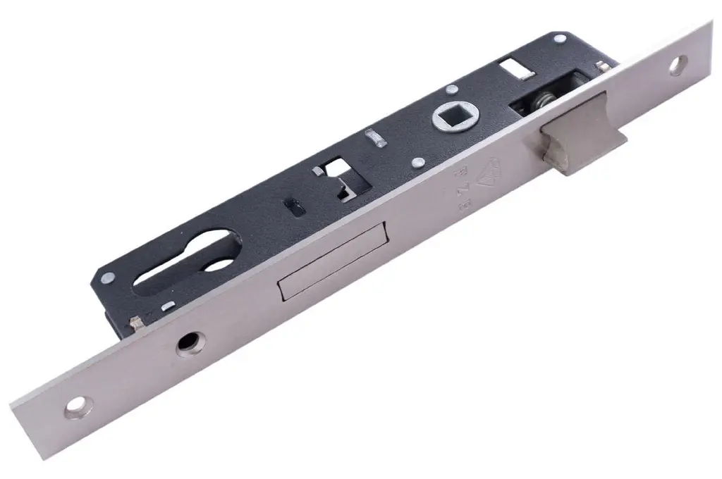 Замок урізний дверний механізм під циліндр FZB 85 x 25 мм SN - фото 3