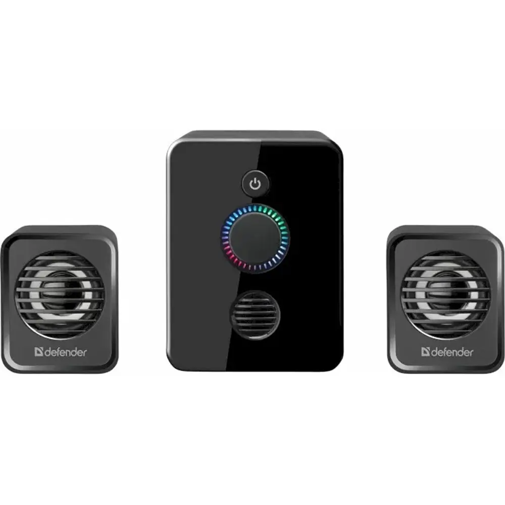 Акустическая система 2.1 Defender V12 USB Black - фото 2