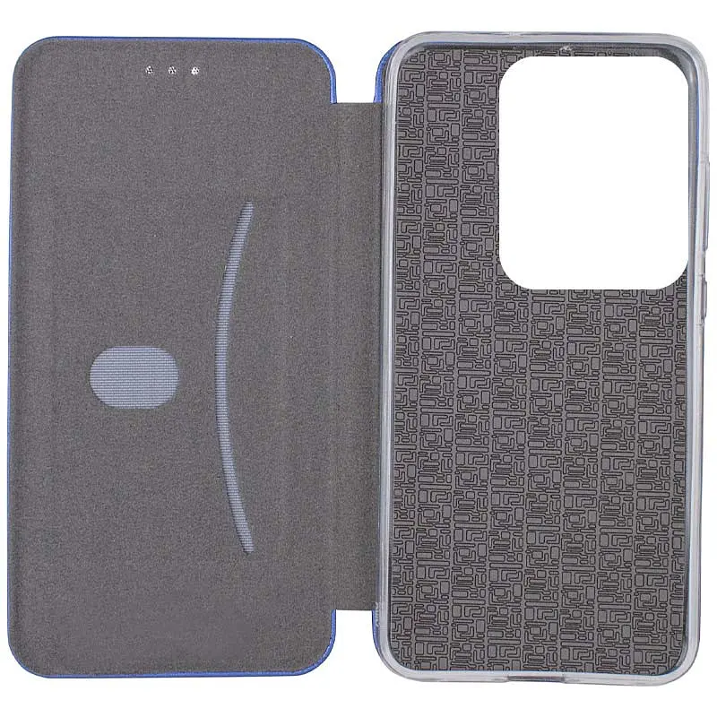 Шкіряний чохол-книжка Classy для Xiaomi Redmi Note 14 5G Синій - фото 3