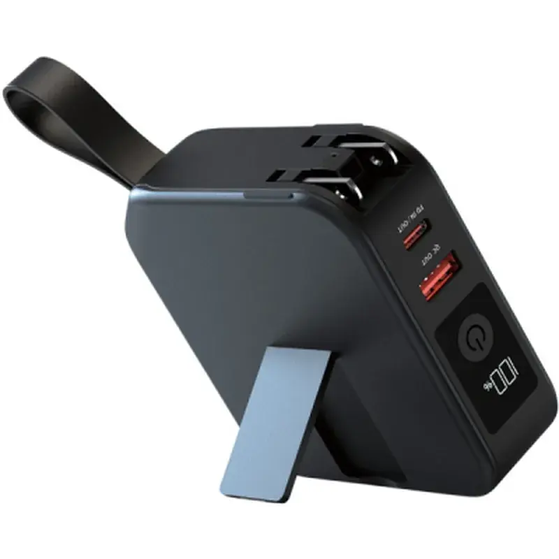 Батарея універсальна Energizer Magnetic Wireless 10000mAh 20W PD, AC зарядка, QI/15W, built-in USB-C (QM10001AC) - фото 4