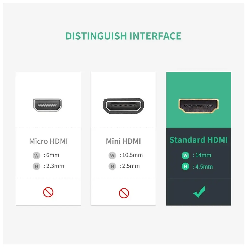 Перехідник HDMI F to HDMI F 4K 60Hz black Ugreen (20107) - фото 3
