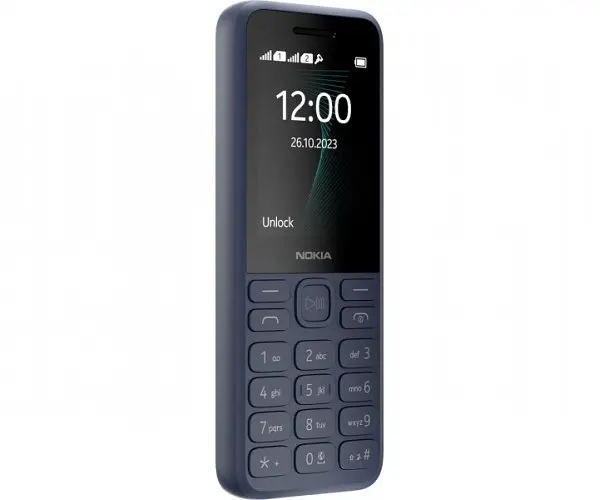 Телефон Nokia 130 TA-1576 Dual Sim 2023 кнопковий темно-синій (6438409089151) - фото 4
