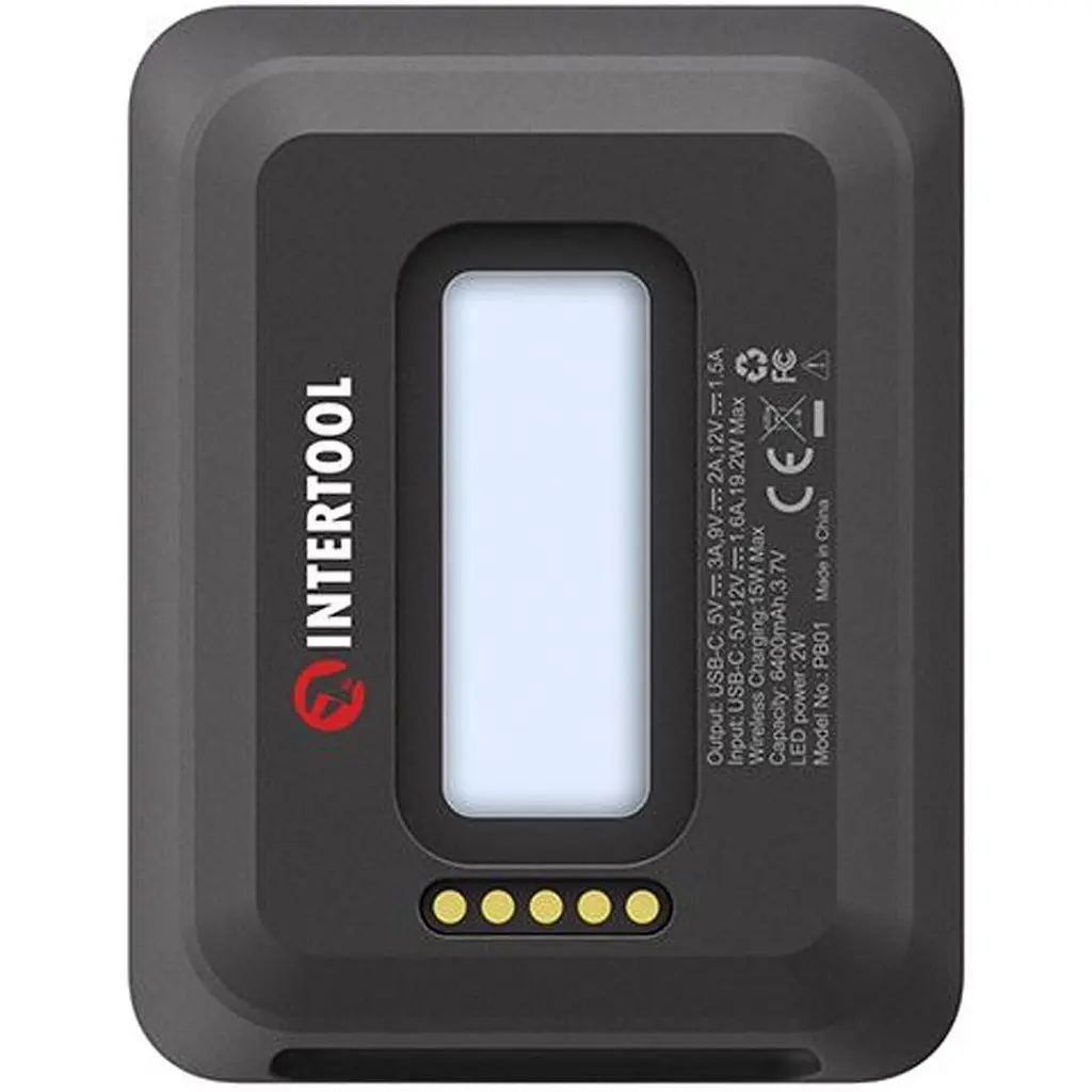 Внешний аккумулятор Intertool WT-7010 6400mAh 15W [133764] - фото 4