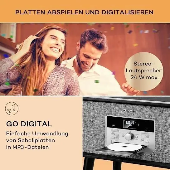 Програвач вінілу Auna Mary Ann (10039053) - фото 3