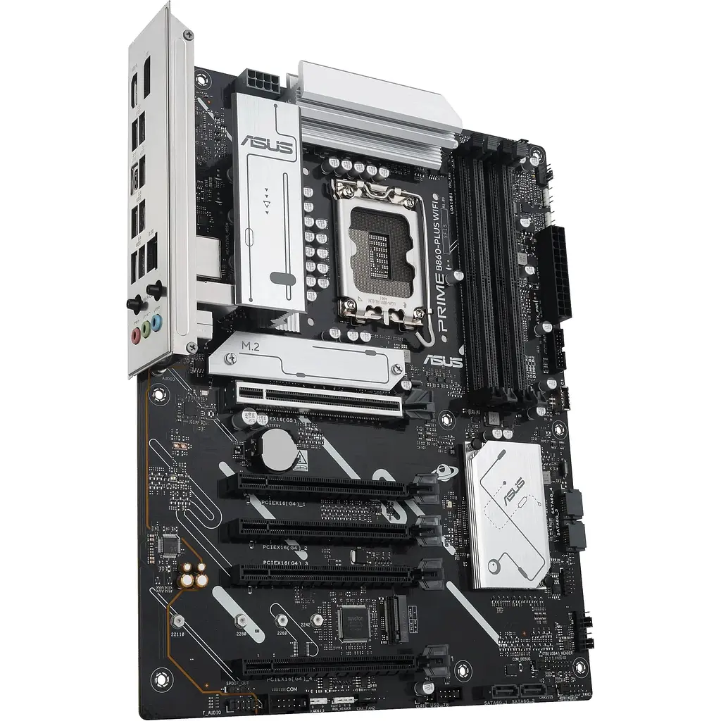 Материнська плата Asus Prime B860-PLUS WIFI s1851 B860 4xDDR5 M.2 DP HDMI Wi-Fi BT ATX - фото 3