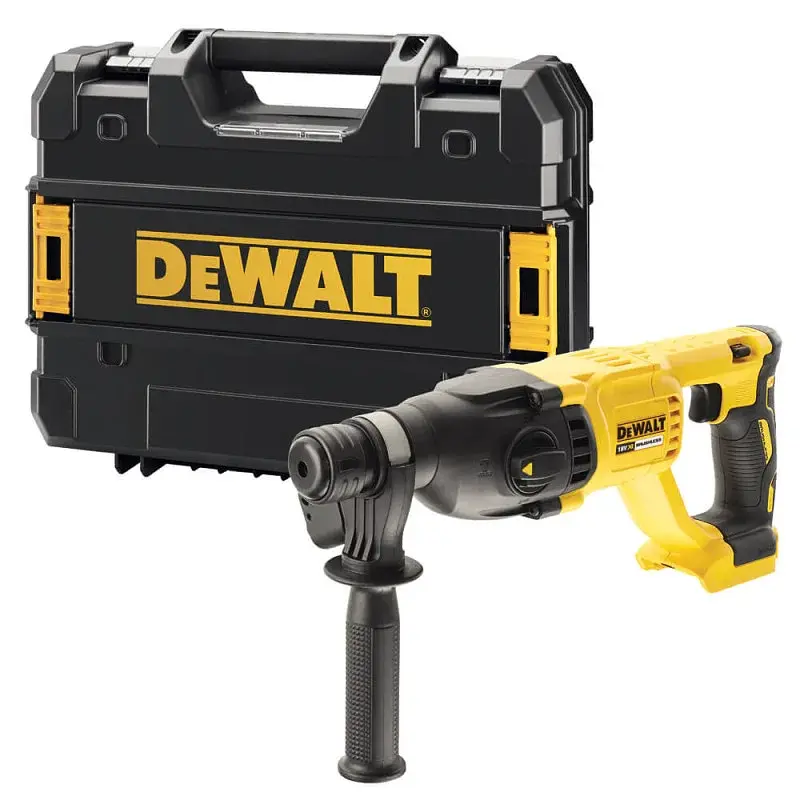 DeWALT Перфоратор акумуляторний DeWalt SDS PLUS 18В 2.6Дж 0-5500уд/хв 0-1150об/хв 3 режими кейс 2.77кг без АКБ та ЗП - фото 3