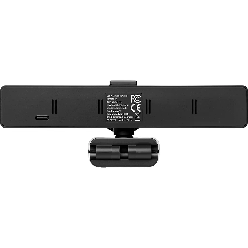 Веб-камера Sandberg 4K Webcam USB-A/USB-C connection, ENC, Remote control - фото 4