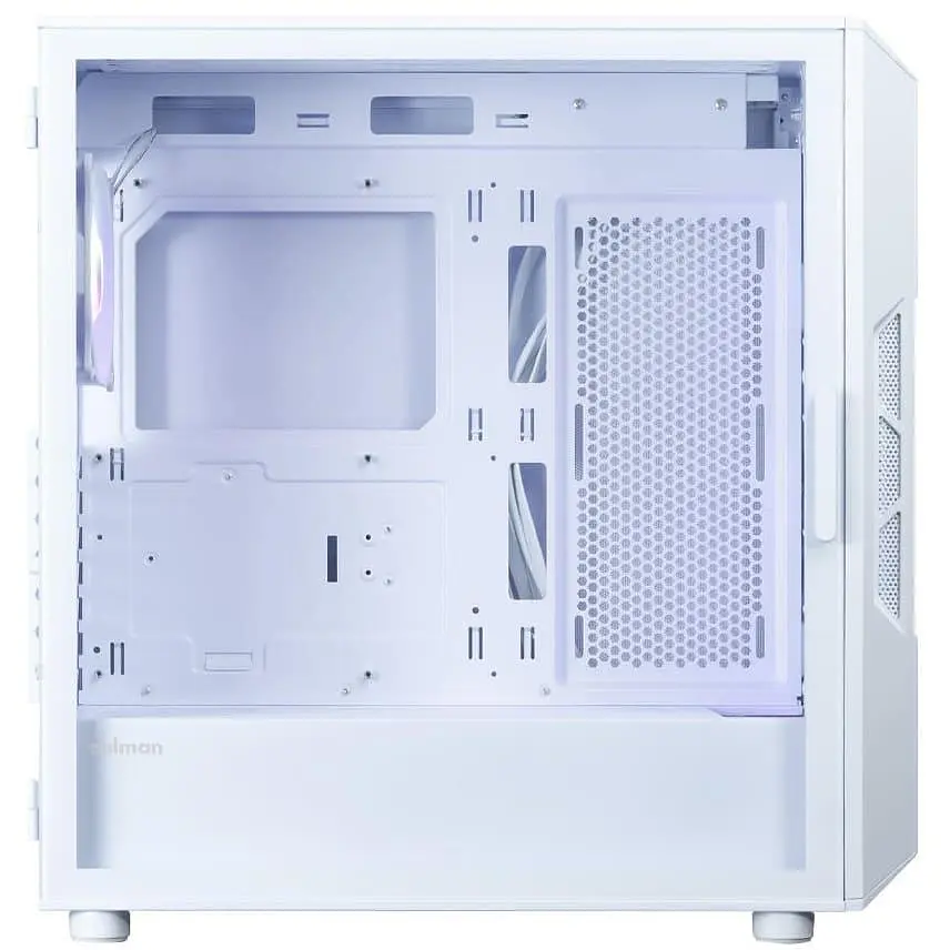 Корпус Zalman I3 Neo V2 из закаленного стекла без блока питания, белый (I3NEOV2WHITE) - фото 11
