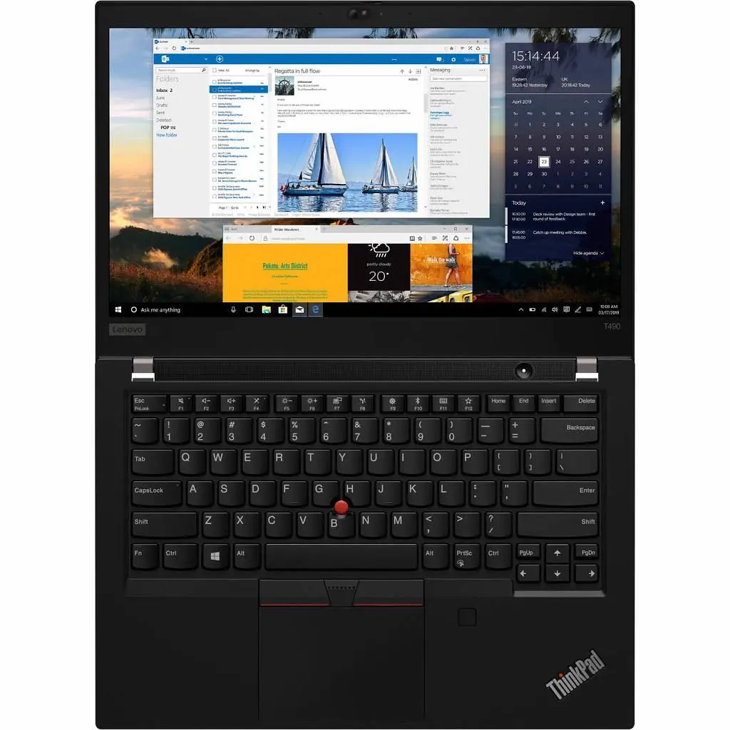 Ноутбук Refurb Lenovo ThinkPad T490 FHD i5-8265U/8/256SSD Class A- - фото 7