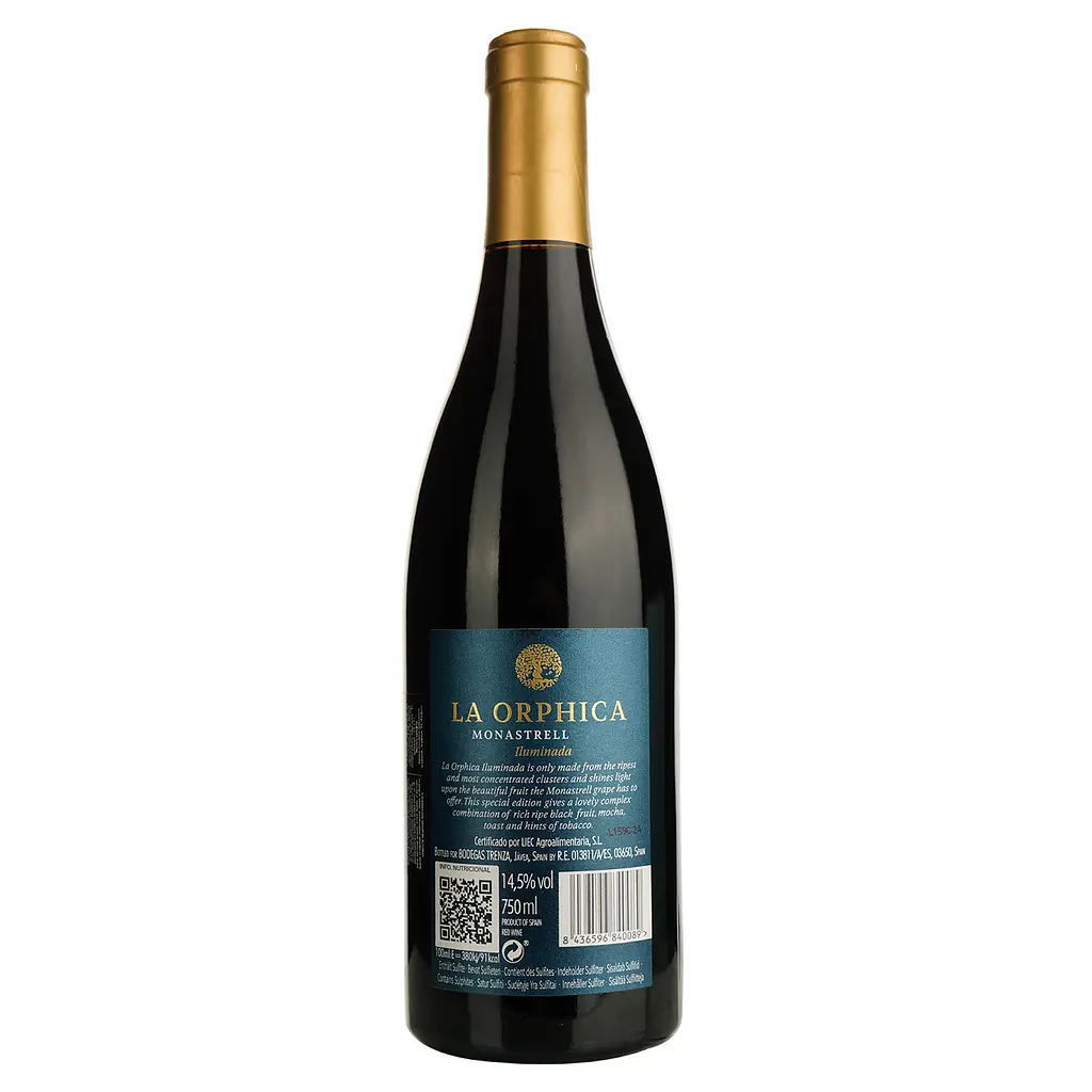 Вино La Orphica Monastrell Illuminada червоне напівсухе 0.75 л - фото 2