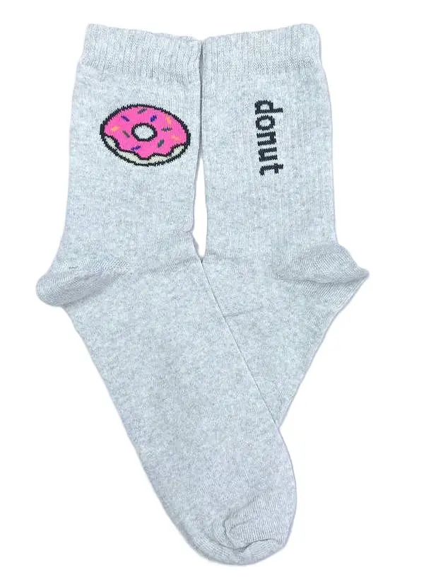 Шкарпетки чоловічі "Donut" сірі