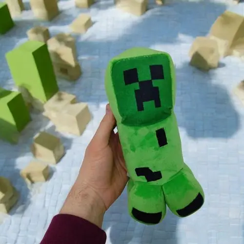 М’яка іграшка Майнкрафт/minecraft - Кріпер 23 см - фото 2