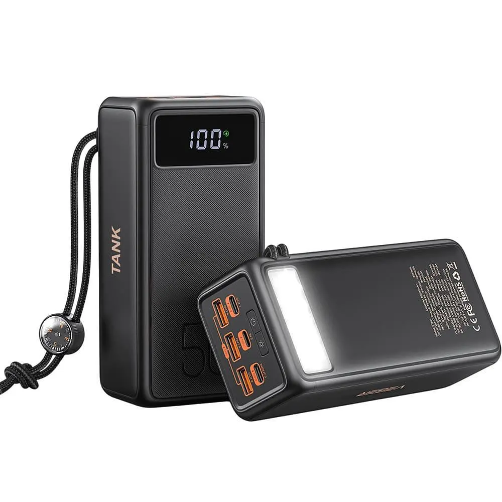Павербанк Veger Black 56 000 mAh / 130 Вт (W5001C.black) - фото 2