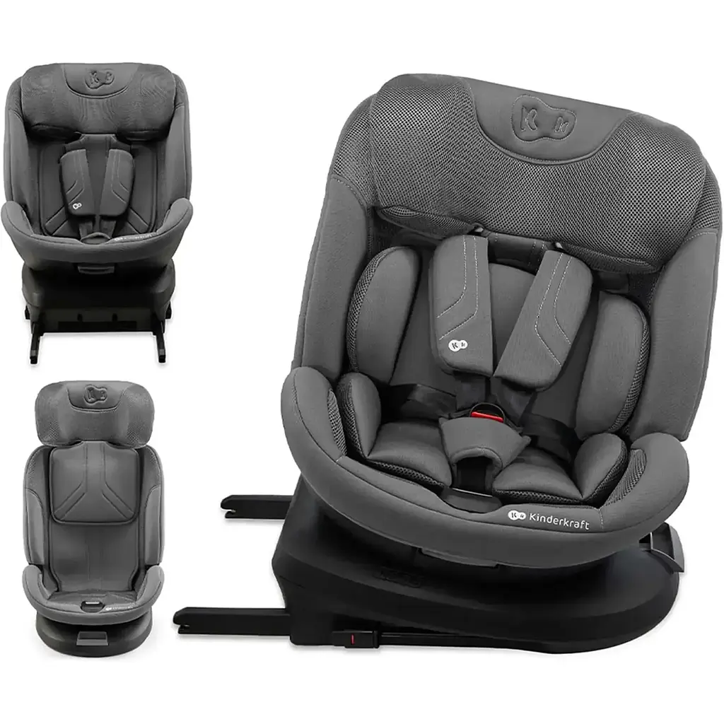 Автокресло Kinderkraft Xpedition 3 i-Size Grey (KCXPED03GRY0000) - фото 4