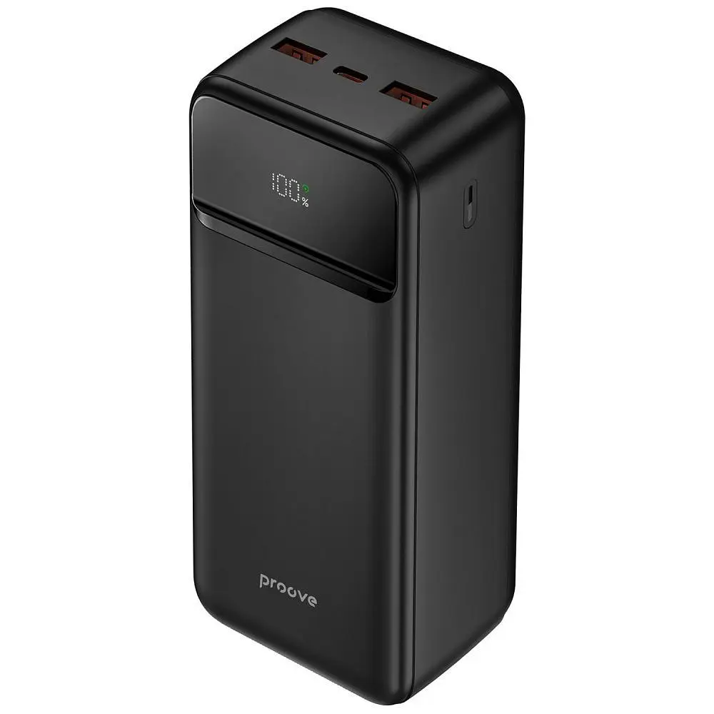 Универсальная мобильная батарея Proove Illuminator 2 22.5W 30000mAh Black (PBIP30212201) - фото 2