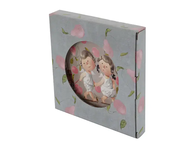 Набор тарелок Lefard Мы везем с собой кота 19 см бежевый 2 шт (924-667) - фото 2