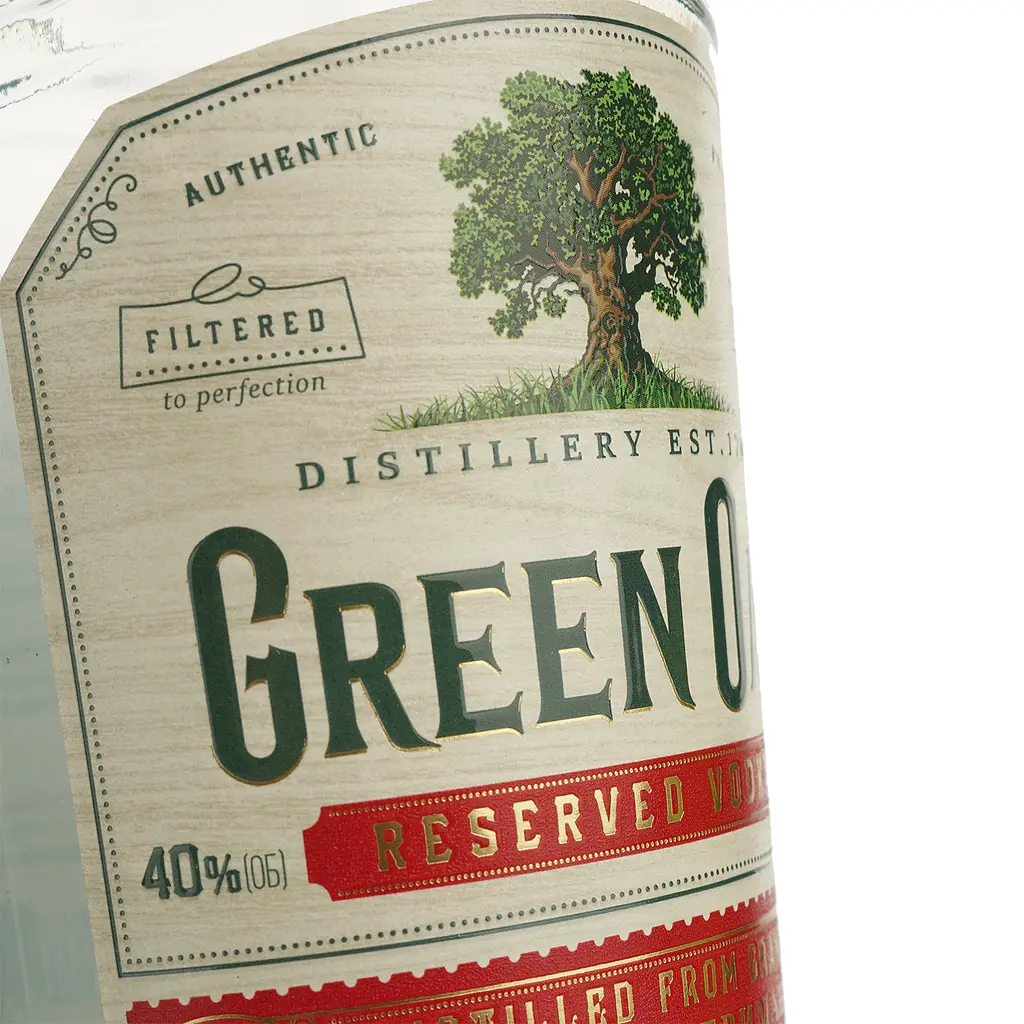 Горілка Green Oak Reserved 40% 0.5 л - фото 3