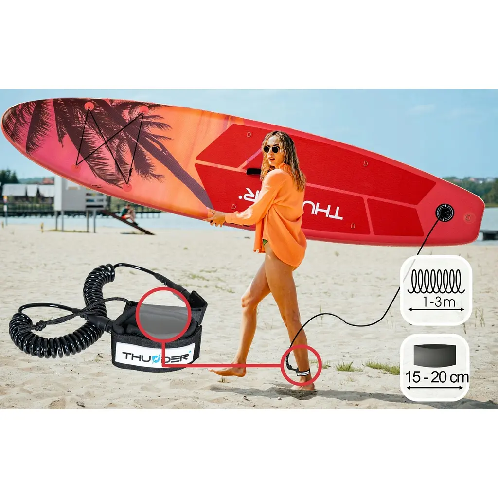 Надувна дошка SUP THUNDER ISLE 320 см з веслом - фото 7