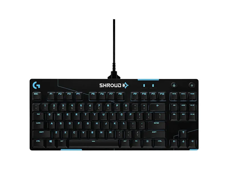 Клавіатура Logitech G PRO Mechanical Gaming Keyboard - Shroud Edition (920-009849)