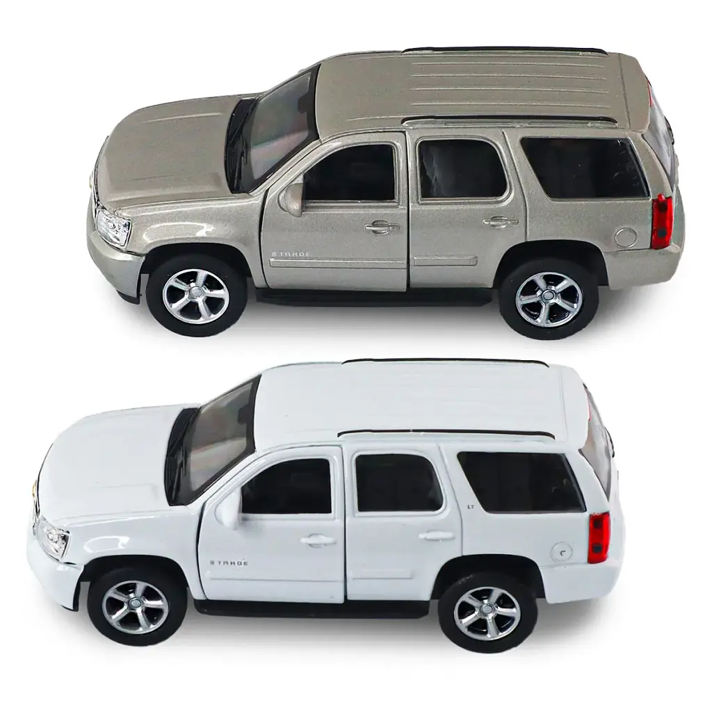 Автомодель - CHEVROLET TAHOE 2008 (білий, сірий) - фото 8