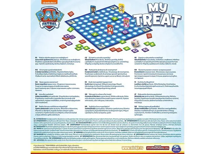 Настільна гра Trefl Щенячий патруль: Моя кісточка (Paw Patrol: My Treat) (02263) - фото 3