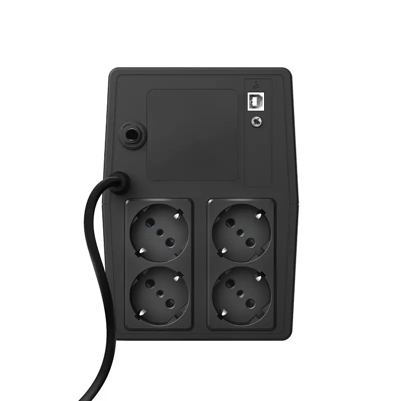 Trust Джерело безперебійного живлення Paxxon 1500VA UPS with 4 standard wall power outlets BLACK - фото 3