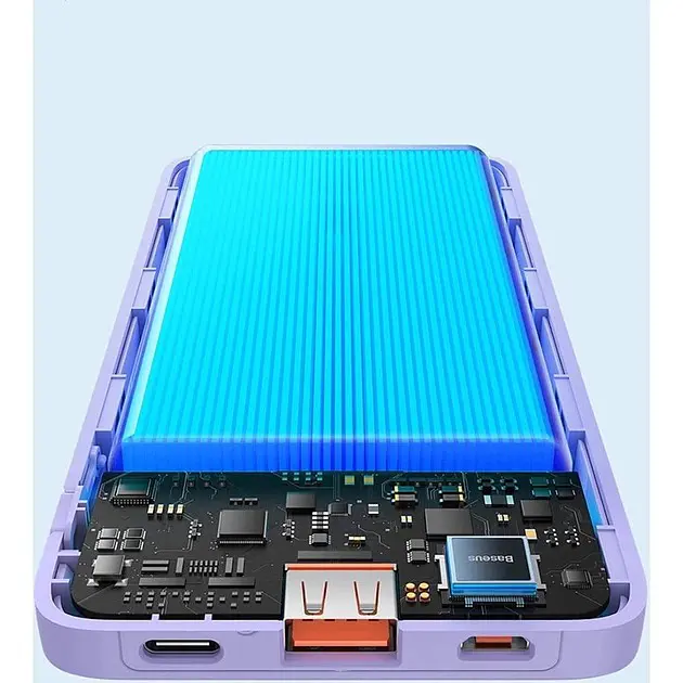 УМБ Baseus Airpow 20000mAh QC+PD 20W Purple (P10022804513-00) - фото 9