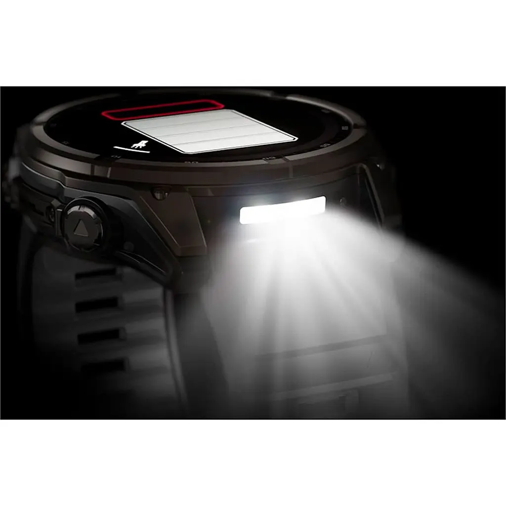 Смарт-годинник Garmin Fenix 8 Solar Sapphire 51mm Carbon Gray DLC Titanium with Black/Pebble Gray Silicone Band (010-02907-10/11/70) [115055] - фото 12