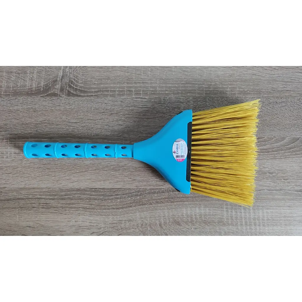 Веник Zambak Plastik пластиковый для уборки 15х40 см голубой (ZP-123b) - фото 5