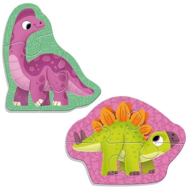 Детский магнитный бейби пазл Vladi Toys Динозаврики 7 элементов (VT3208-27) - фото 2