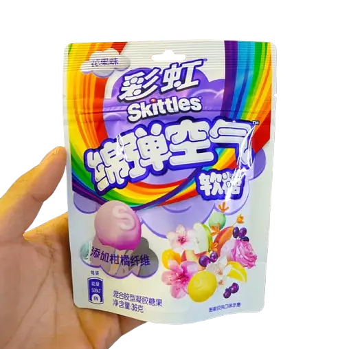 Жувальні цукерки Skittles Gummies Clouds Original Fruit Flavor 36г - фото 5