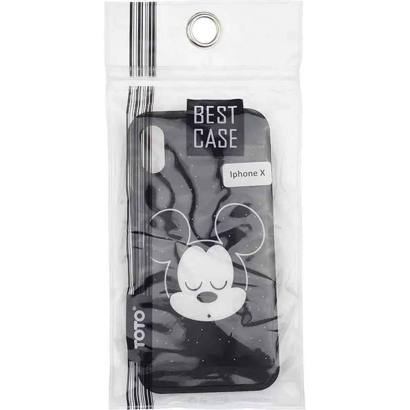Чохол-накладка Toto TPU Cartoon Case IPhone X Mickey Mouse Black - фото 2