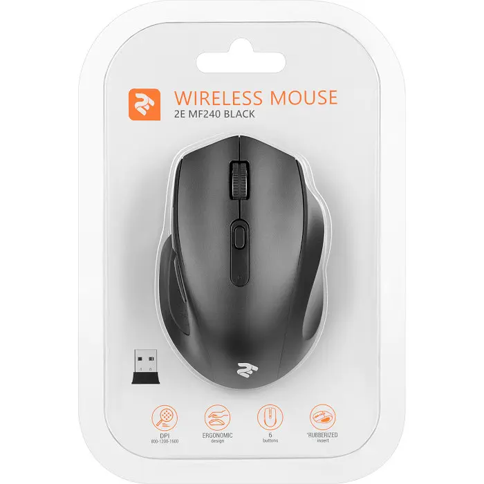 Мышь 2Е MF240 WL Black (2E-MF240WB) - фото 5